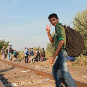 Palabras de los refugiados en la&nbsp;frontera